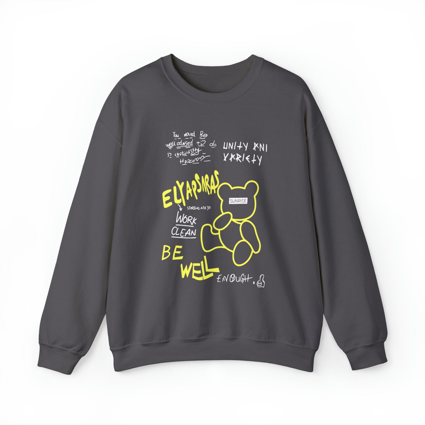 'SUNRISE' STREETWEAR UNISEXE HOMMES FEMMES SWEAT-SHIRT GRAPHIQUE URBAIN 