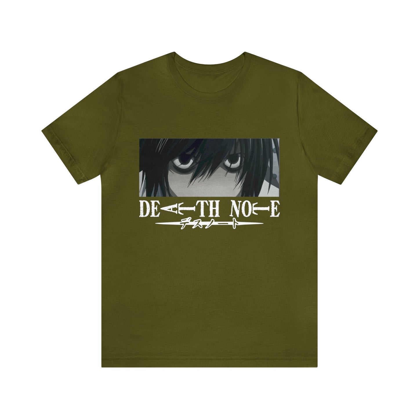 'DEATH NOTE' STREETWEAR UNISEXE HOMMES FEMMES T-SHIRT GRAPHIQUE 