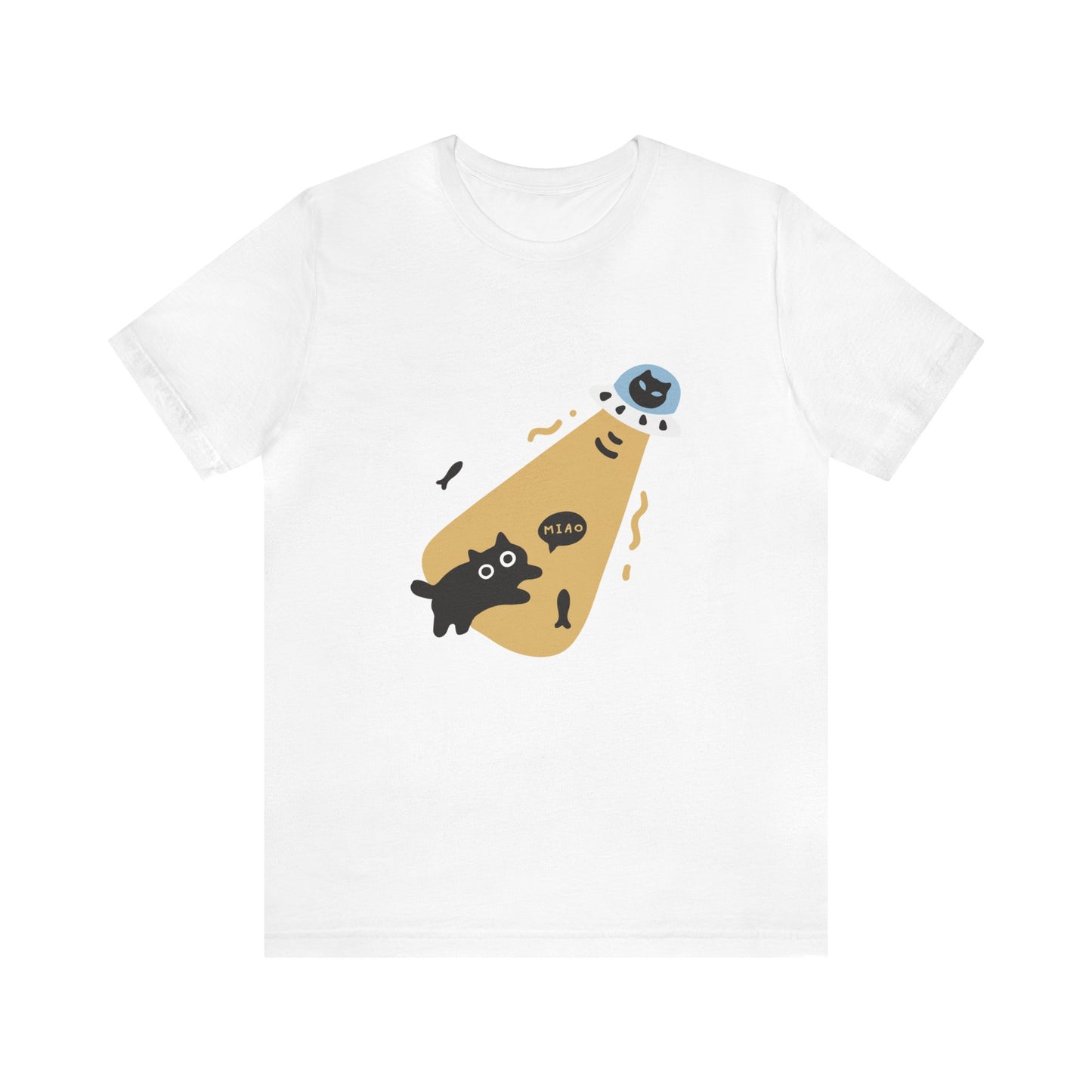 'UFO CAT-NAPPED' STREETWEAR unisexe hommes femmes T-SHIRT graphique urbain 