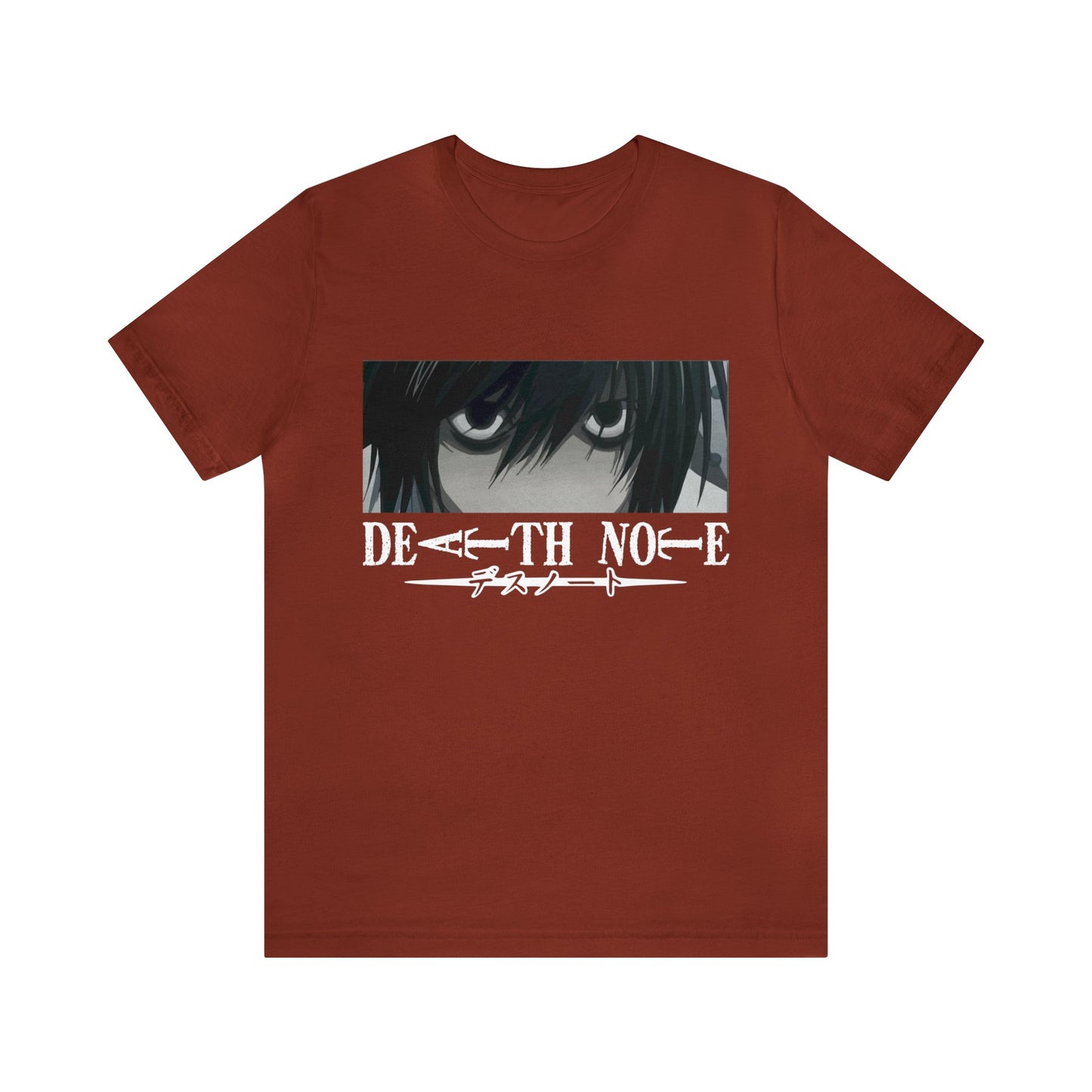 'DEATH NOTE' STREETWEAR UNISEXE HOMMES FEMMES T-SHIRT GRAPHIQUE 