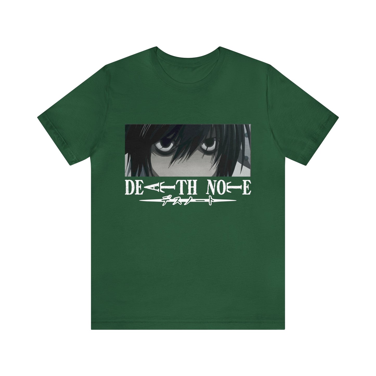 'DEATH NOTE' STREETWEAR UNISEXE HOMMES FEMMES T-SHIRT GRAPHIQUE 