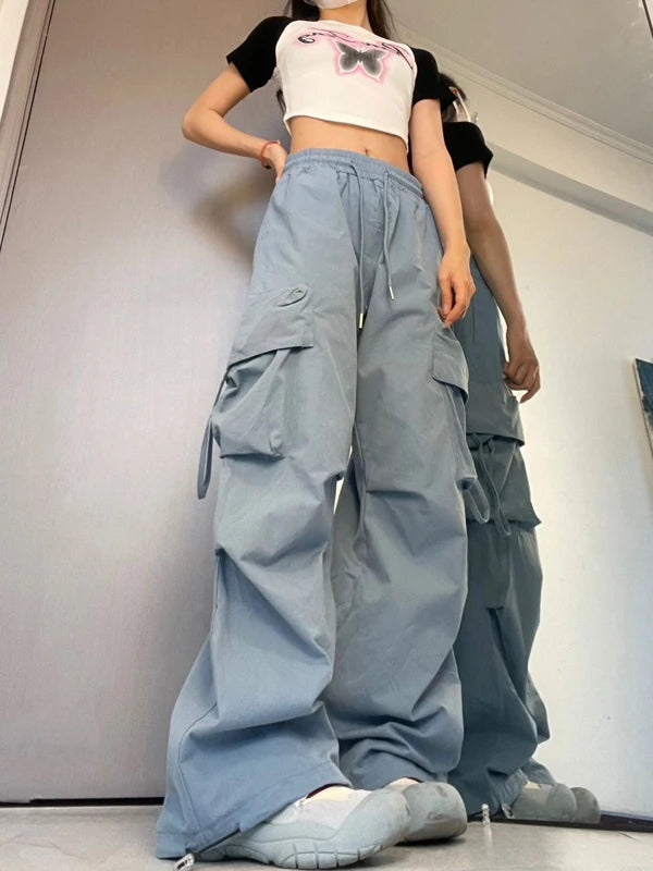 'Rebel' Streetwear Unisex Men Women Urban Cargo Pants